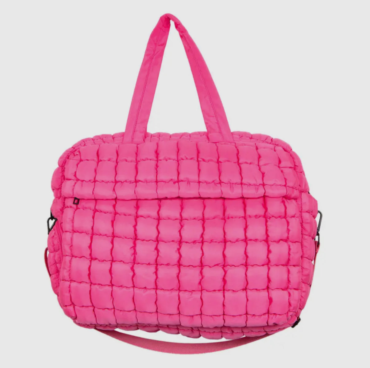 Quilted Duffel Weekender Bag