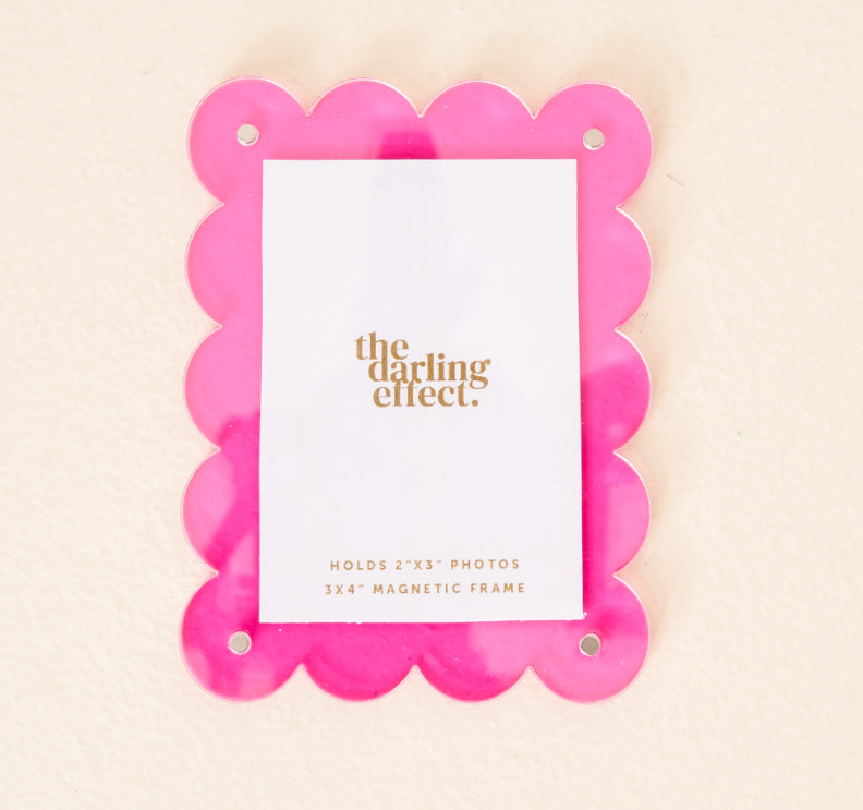 Mini Acrylic Picture Frame Magnet