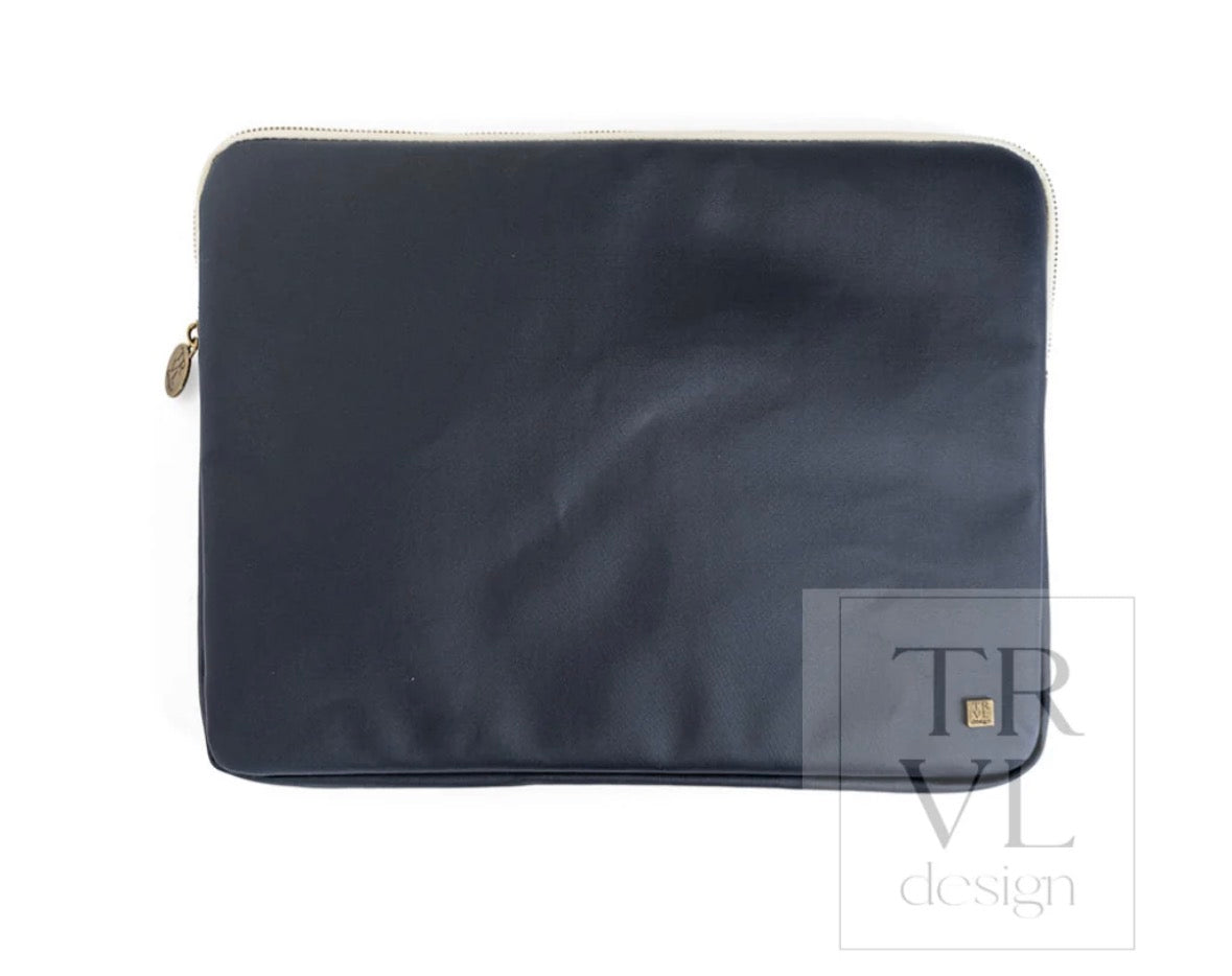 Coated Canvas Laptop Sleeve