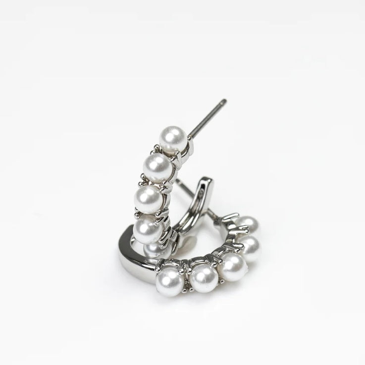 Silver Hoop Earrings