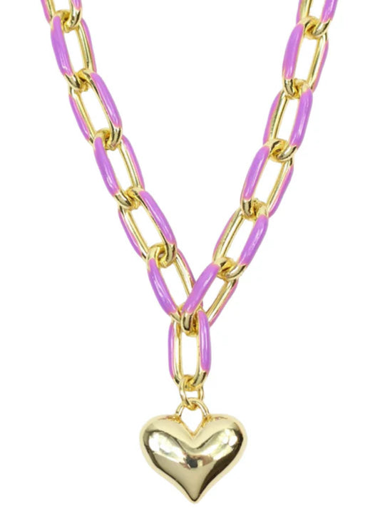 Scottie Necklace Light Purple