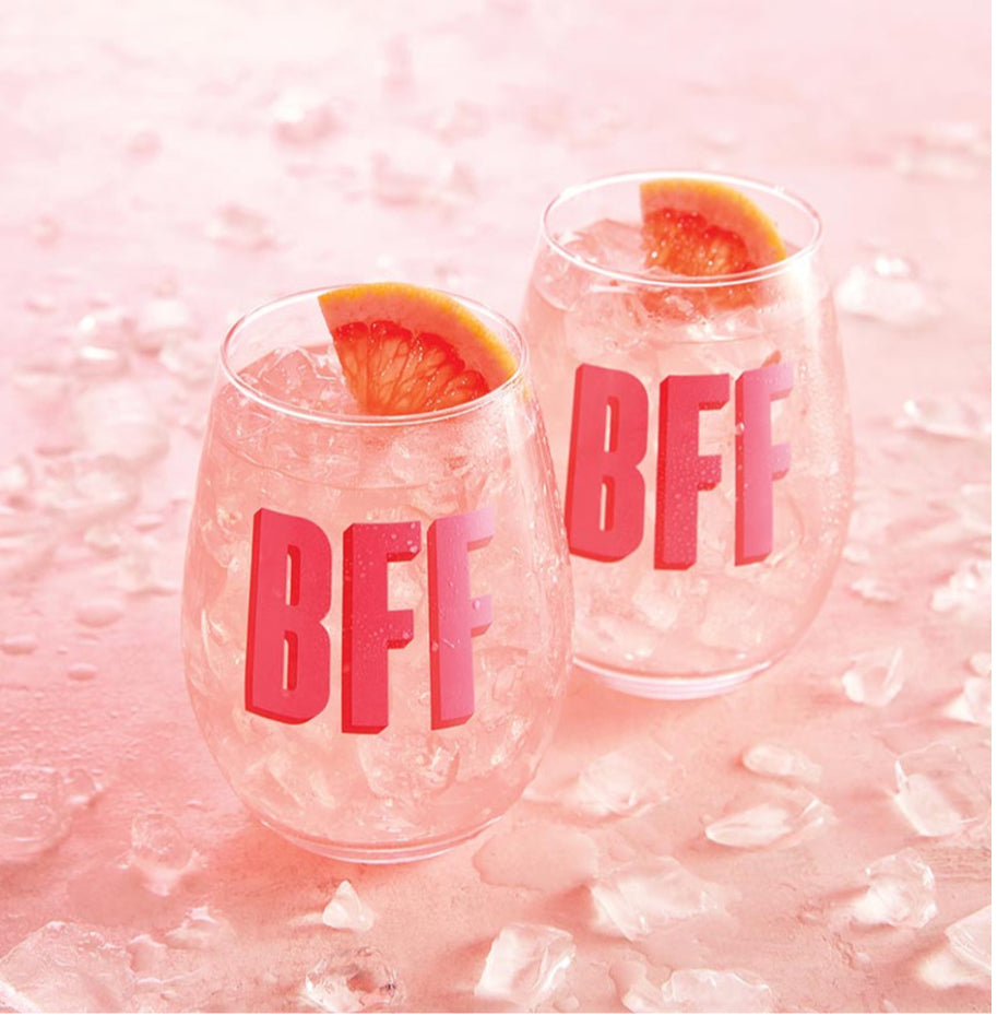 BFF Wine Glass Set of 2