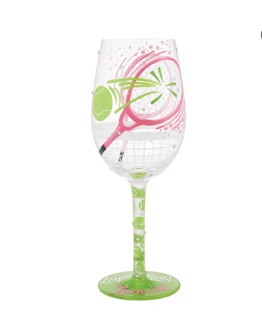 Lolita Hand Painted Wine Glasses