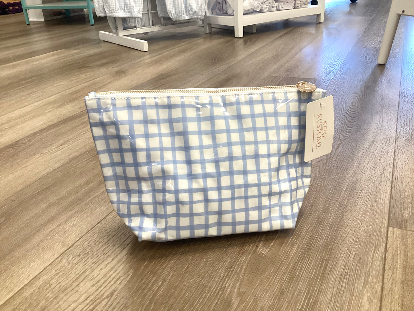 Clear Coat Cosmetic Bag