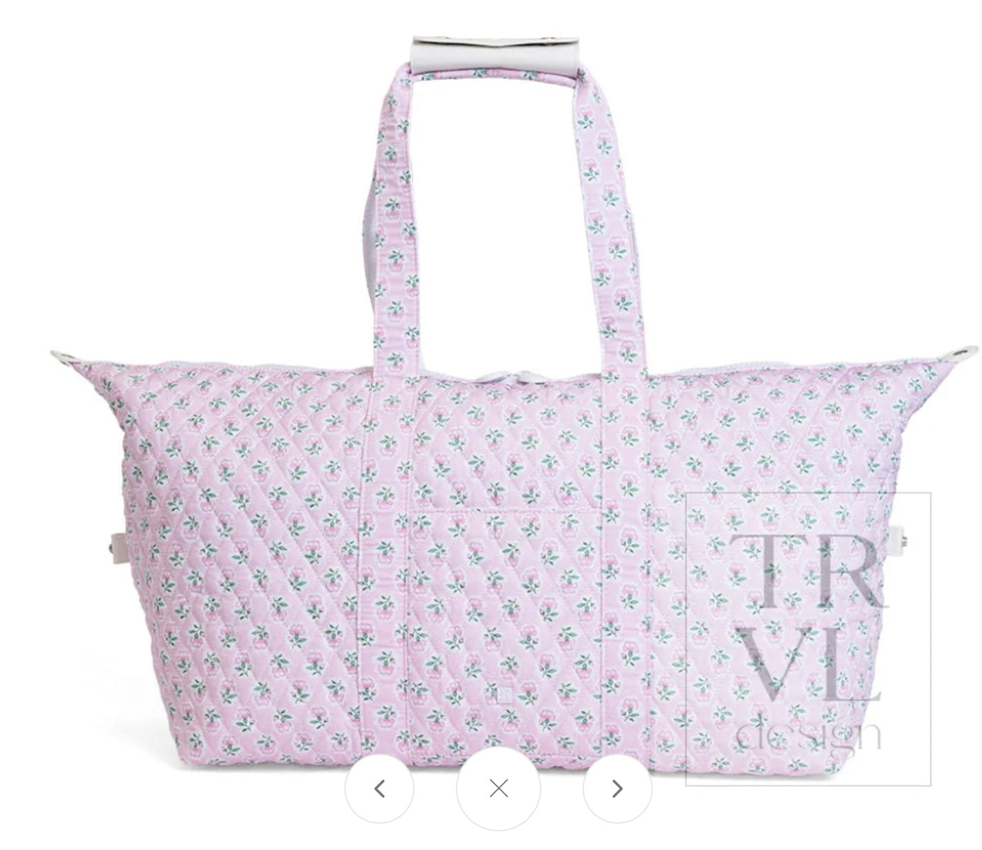 Quilted Top Zip Weekender