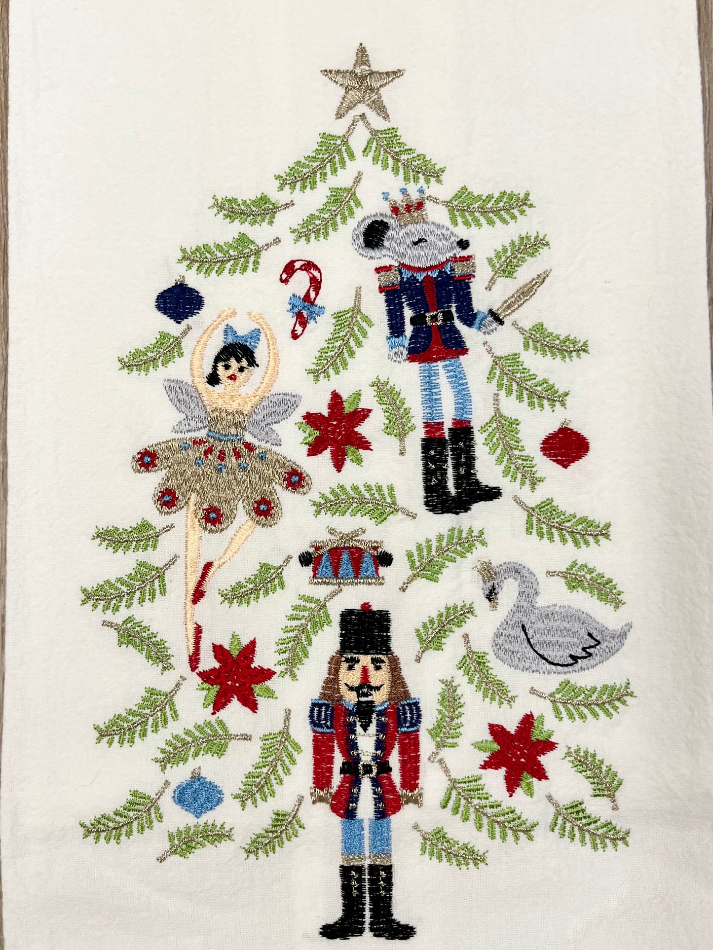 Nutcrackers Christmas Kitchen Towel