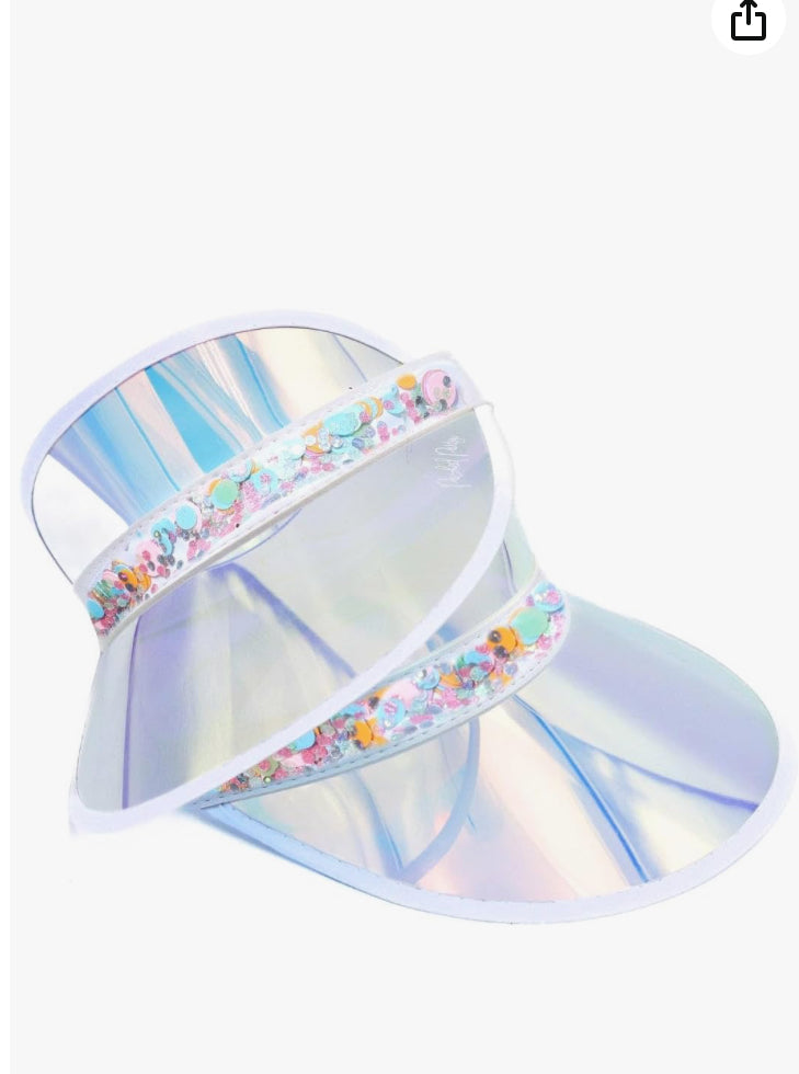 Flower Shop Confetti Sun Visor