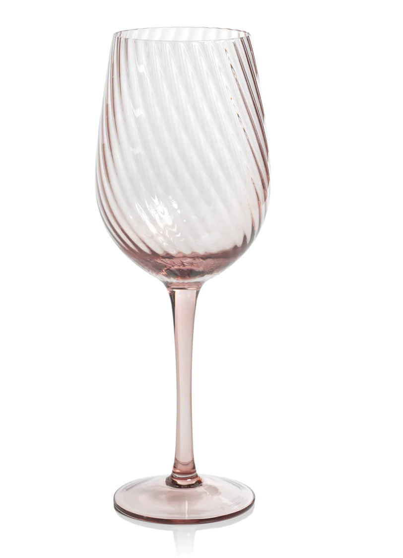 Savoy Optic Swirl Wine Glass