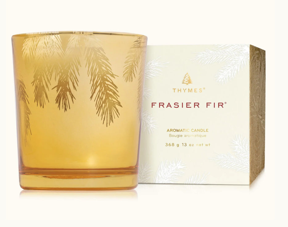 Frasier Fir Gilded Candle