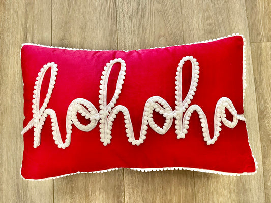 Ho Ho Ho Pillow