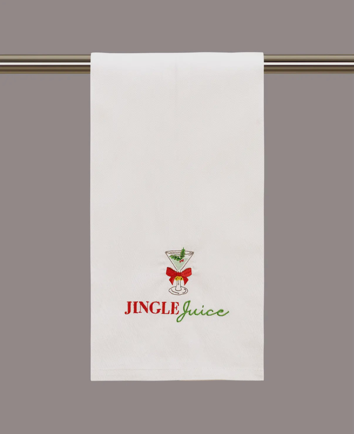 Peking Christmas Embroidered Kitchen Towel