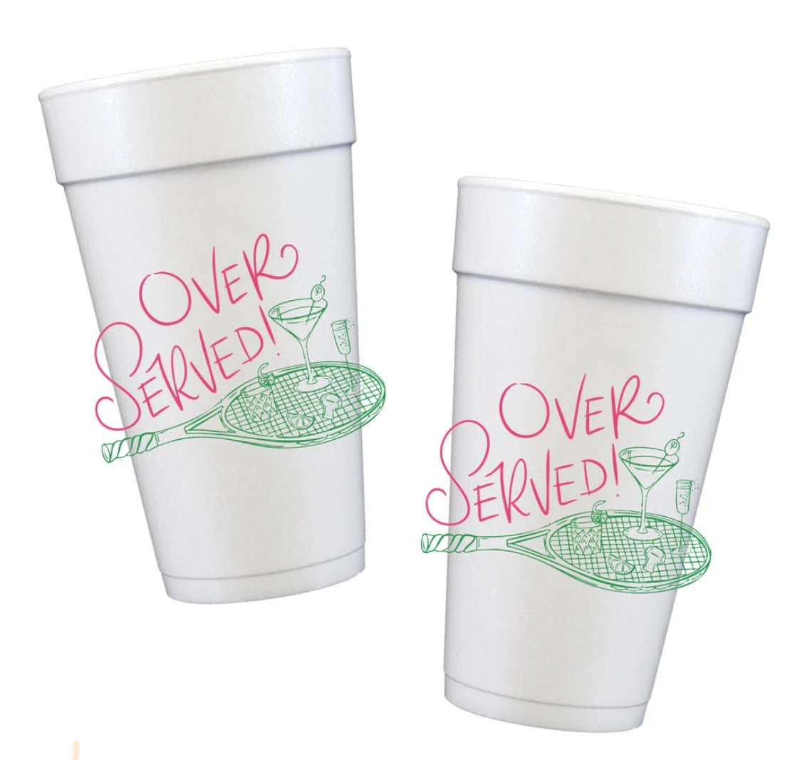 Styrofoam Cups- Multi Color