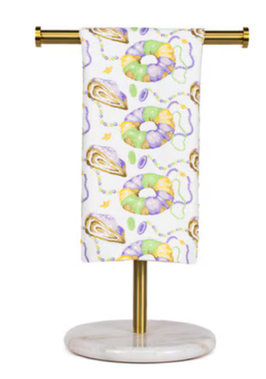 Mardi Gras Hand Towels