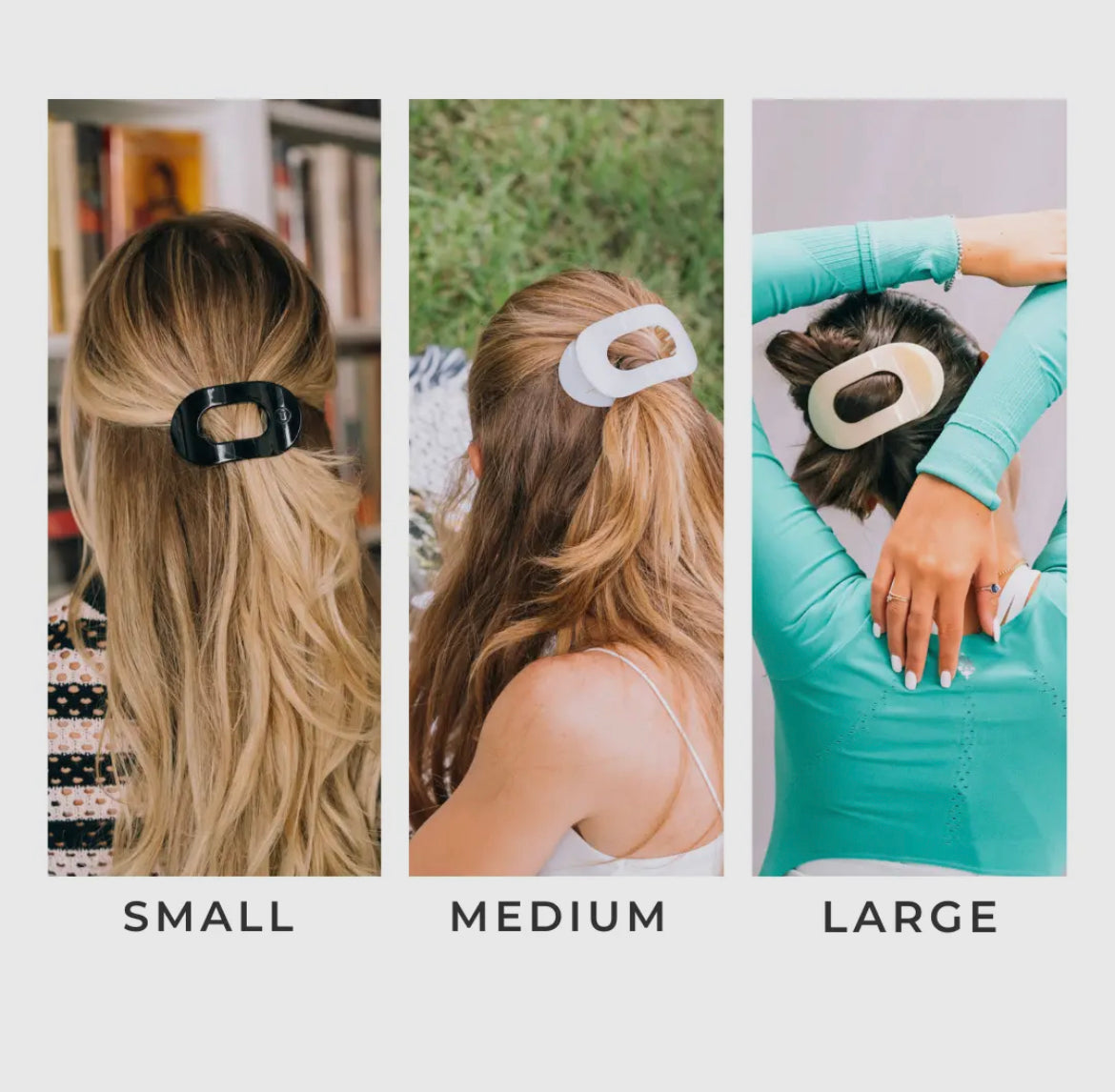 Teleties Flat Round Clips
