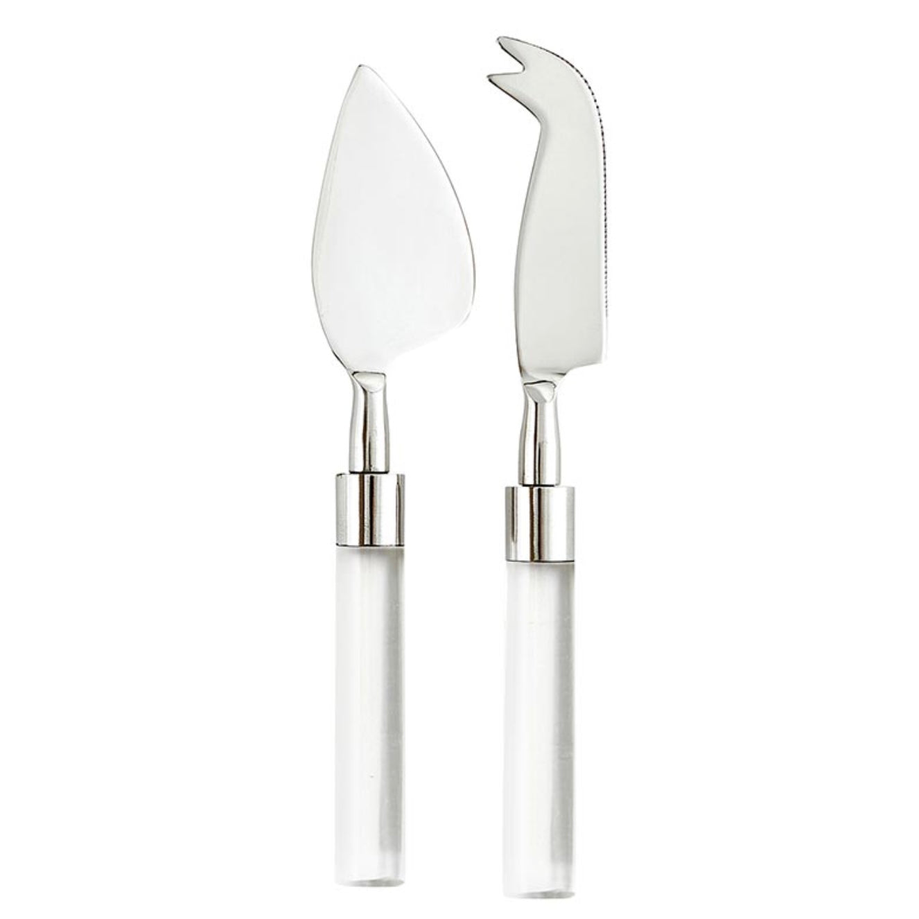 Lucite Cheese Knife, set of 2