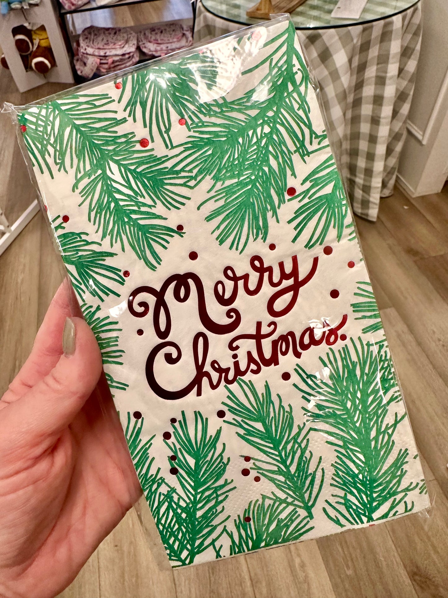 Merry Christmas Guest Towel