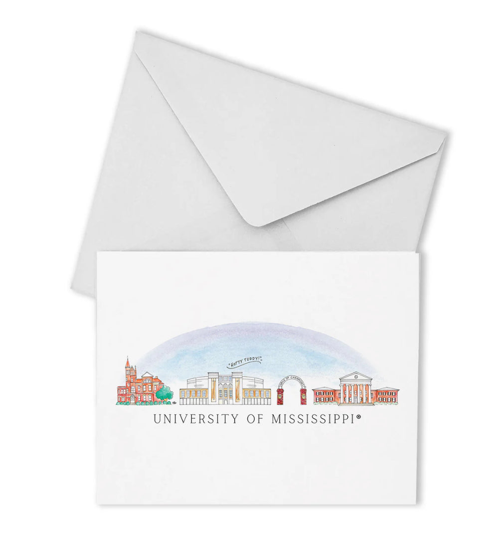 Gameday Skyline Boxed Note Cards
