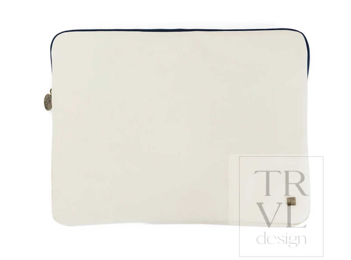 Coated Canvas Laptop Sleeve