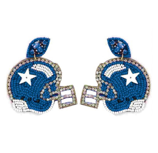 Touchdown earrings