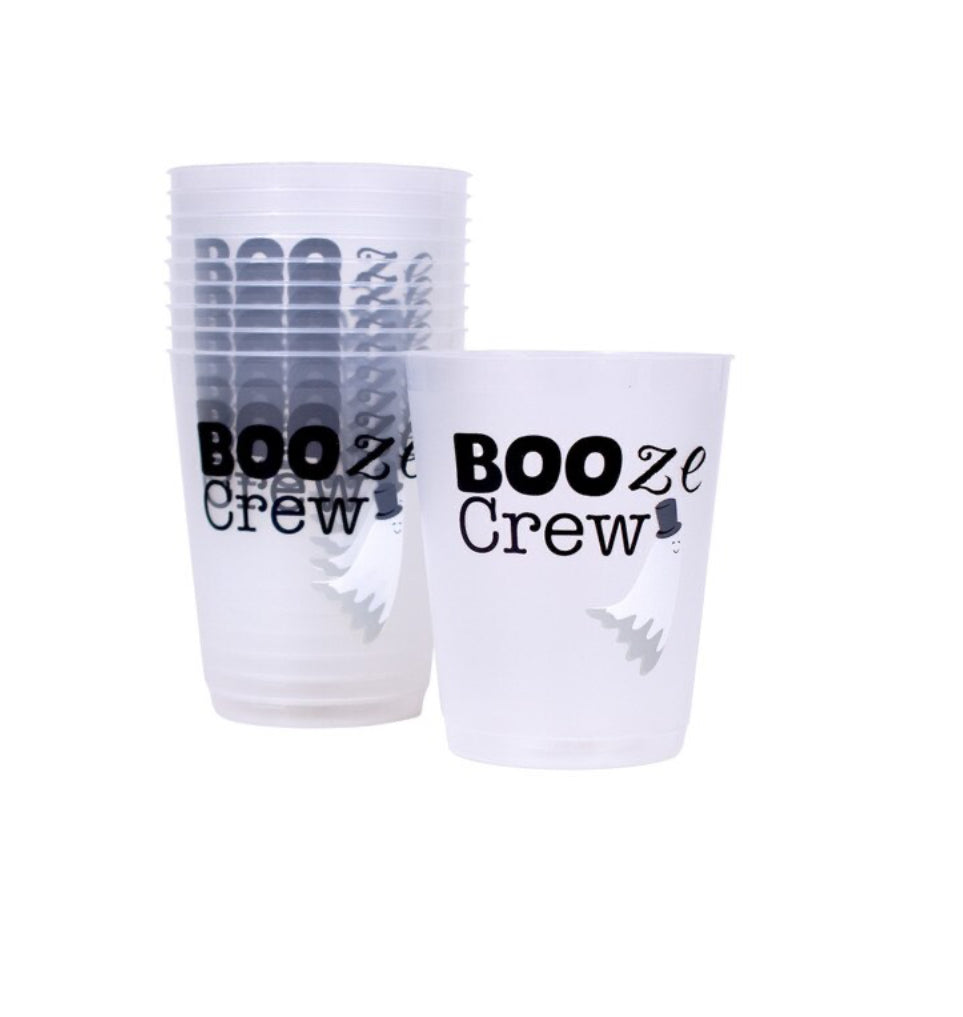 Booze Crew Frosted Party Cups