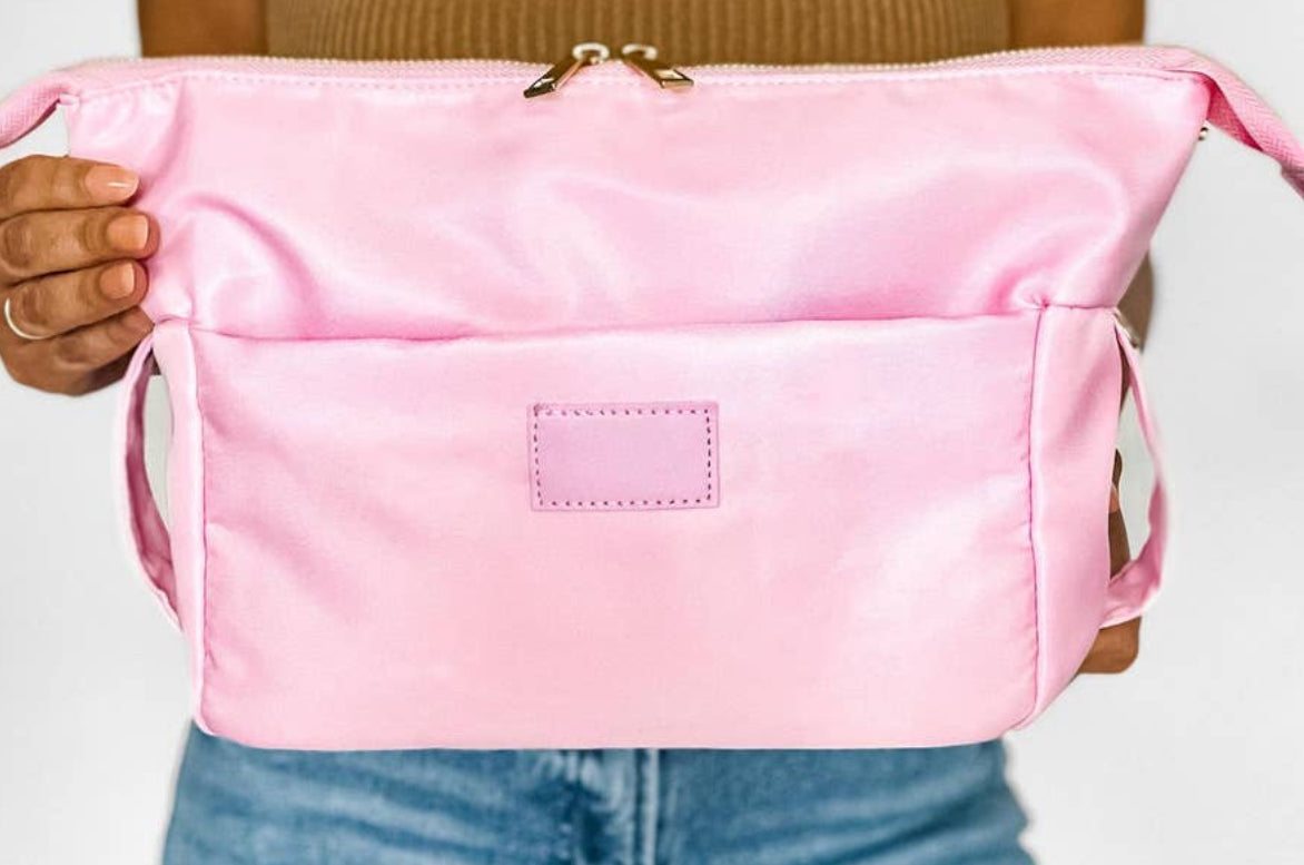 Snap Down Cosmetic Bag