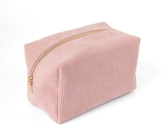 Corduroy Cosmetic Bag