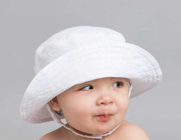 Seersucker Bucket Hat