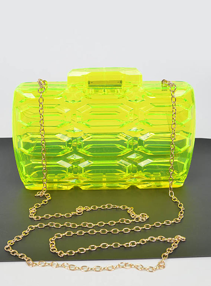 Neon Night Clutch