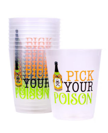 Frosted Halloween Cups
