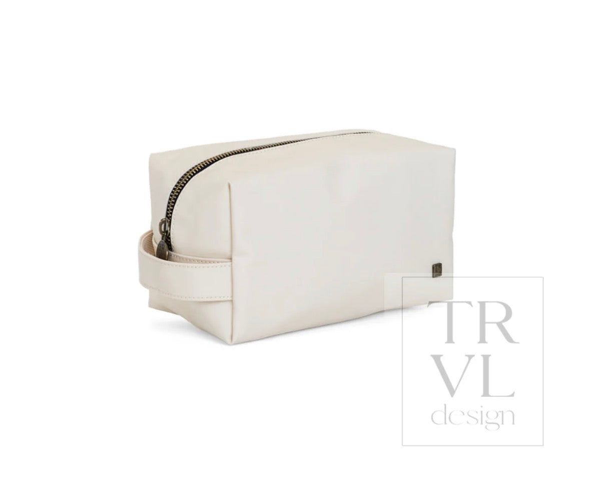 TRVL Coated Canvas Dopp Kit