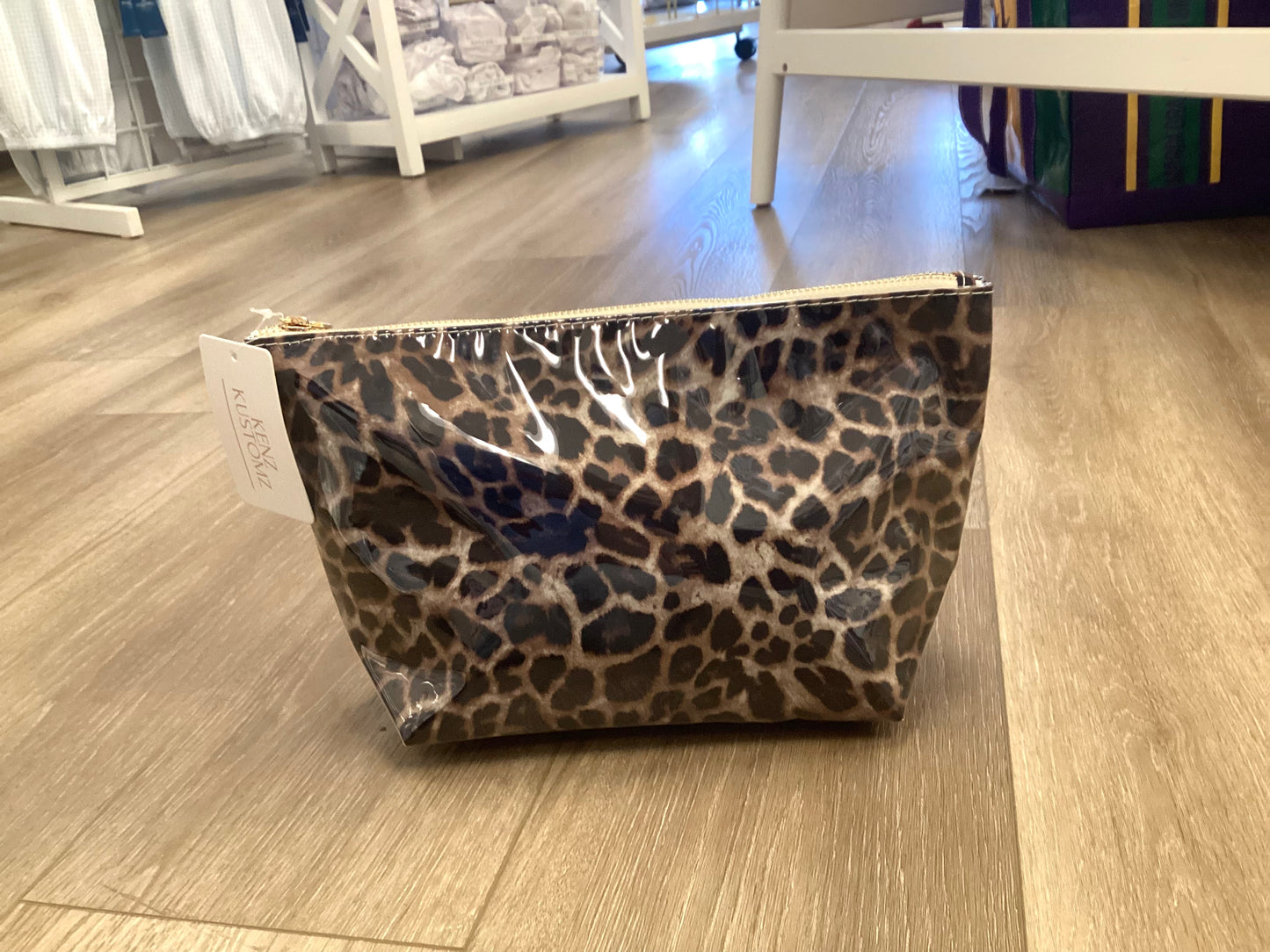 Clear Coat Cosmetic Bag