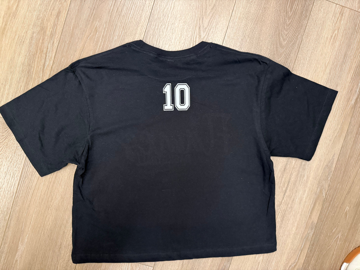 Flames Black Spirit Wear with Number
