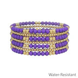 Beaded Stretch Bracelets Set of 7