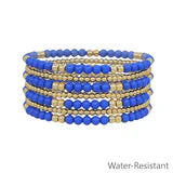 Beaded Stretch Bracelets Set of 7