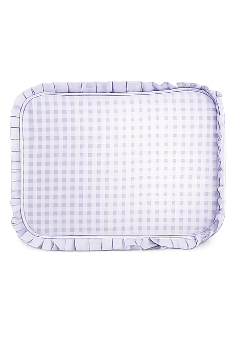 Ruffled Cosmetic Bags