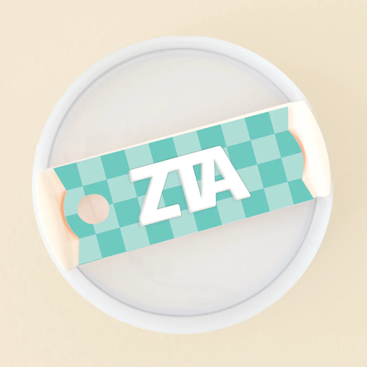 Sorority Tumbler Lid Tag