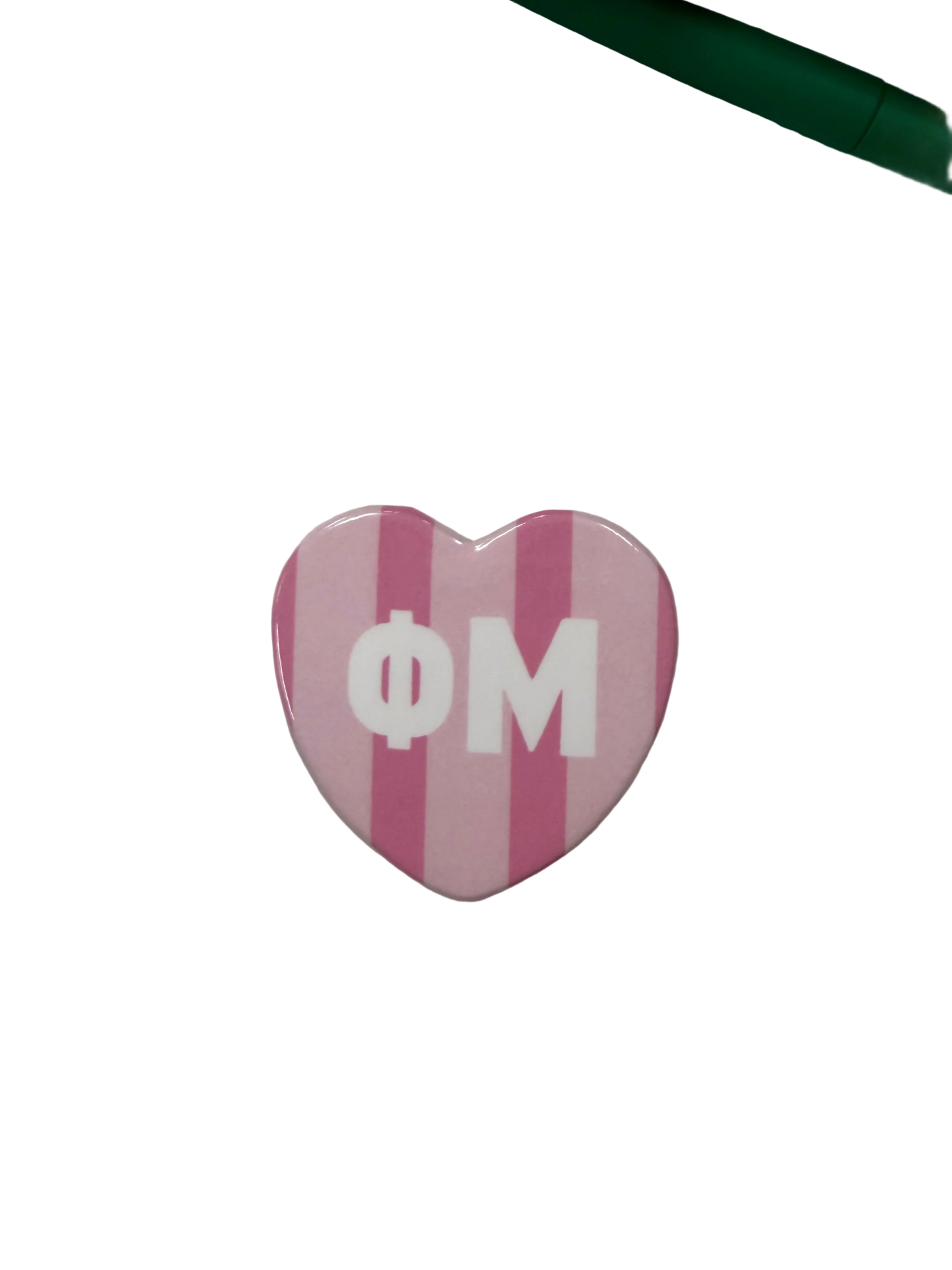 Sorority Cabana Stripe Buttons