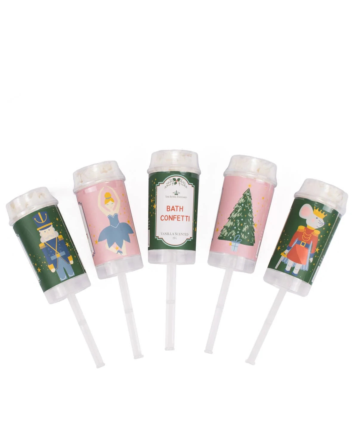 Christmas Bath Confetti Poppers