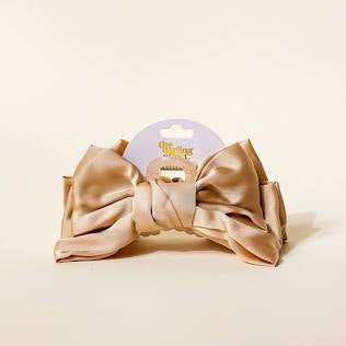 Satin Bow Clap Clip