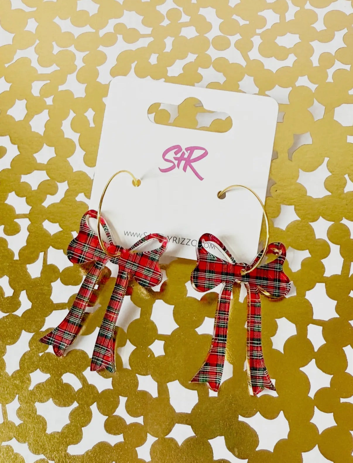 Sandy and Rizzo Christmas Earrings
