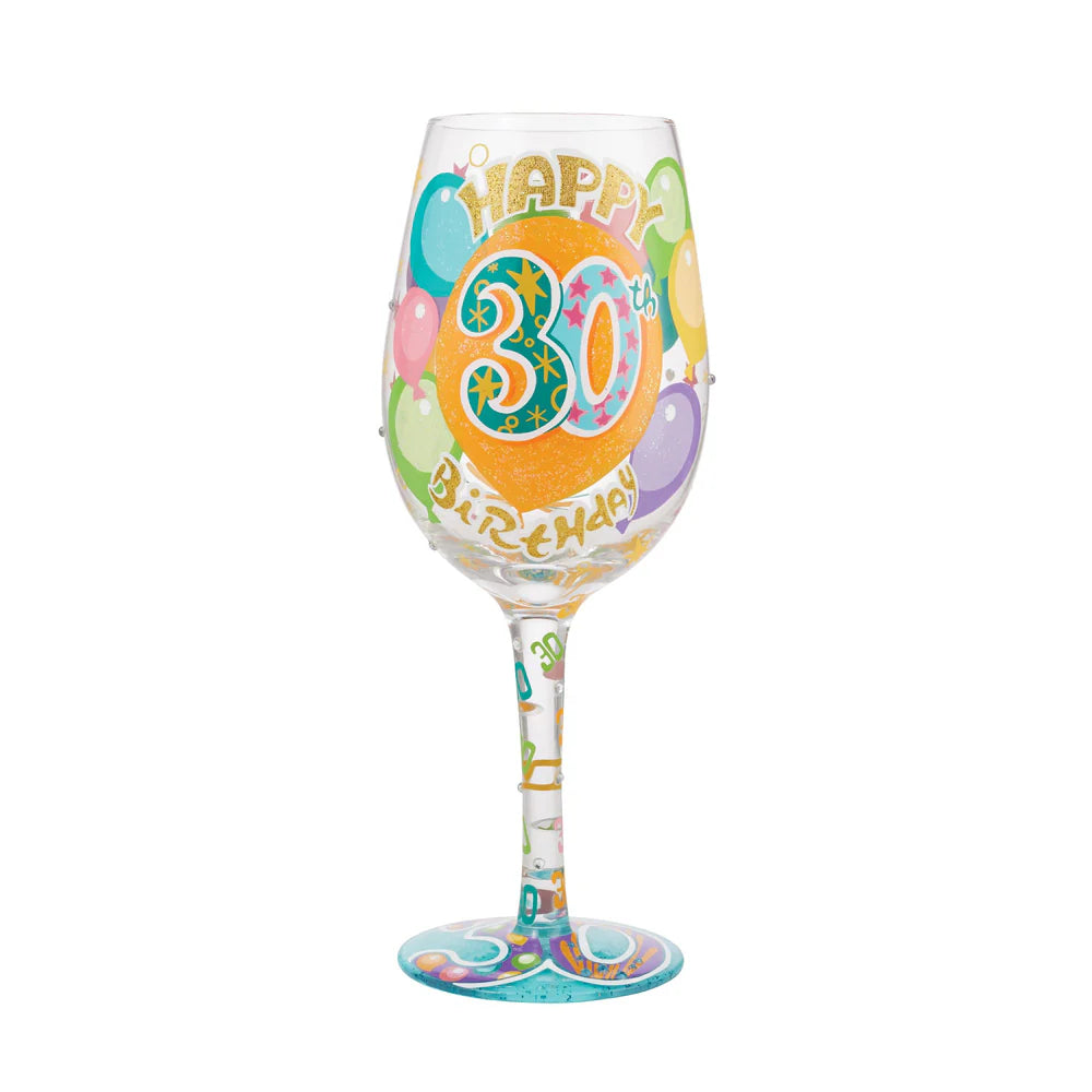 Lolita Hand Painted Wine Glasses