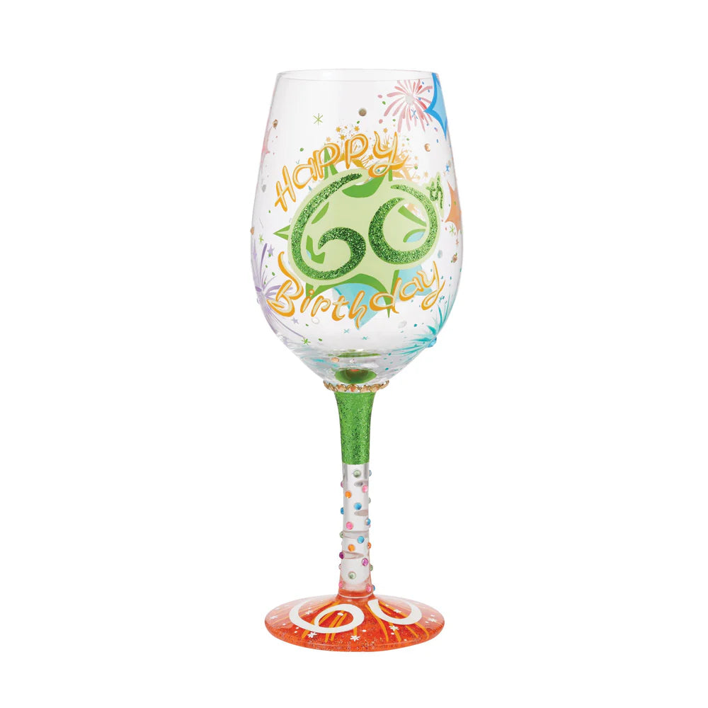 Lolita Hand Painted Wine Glasses