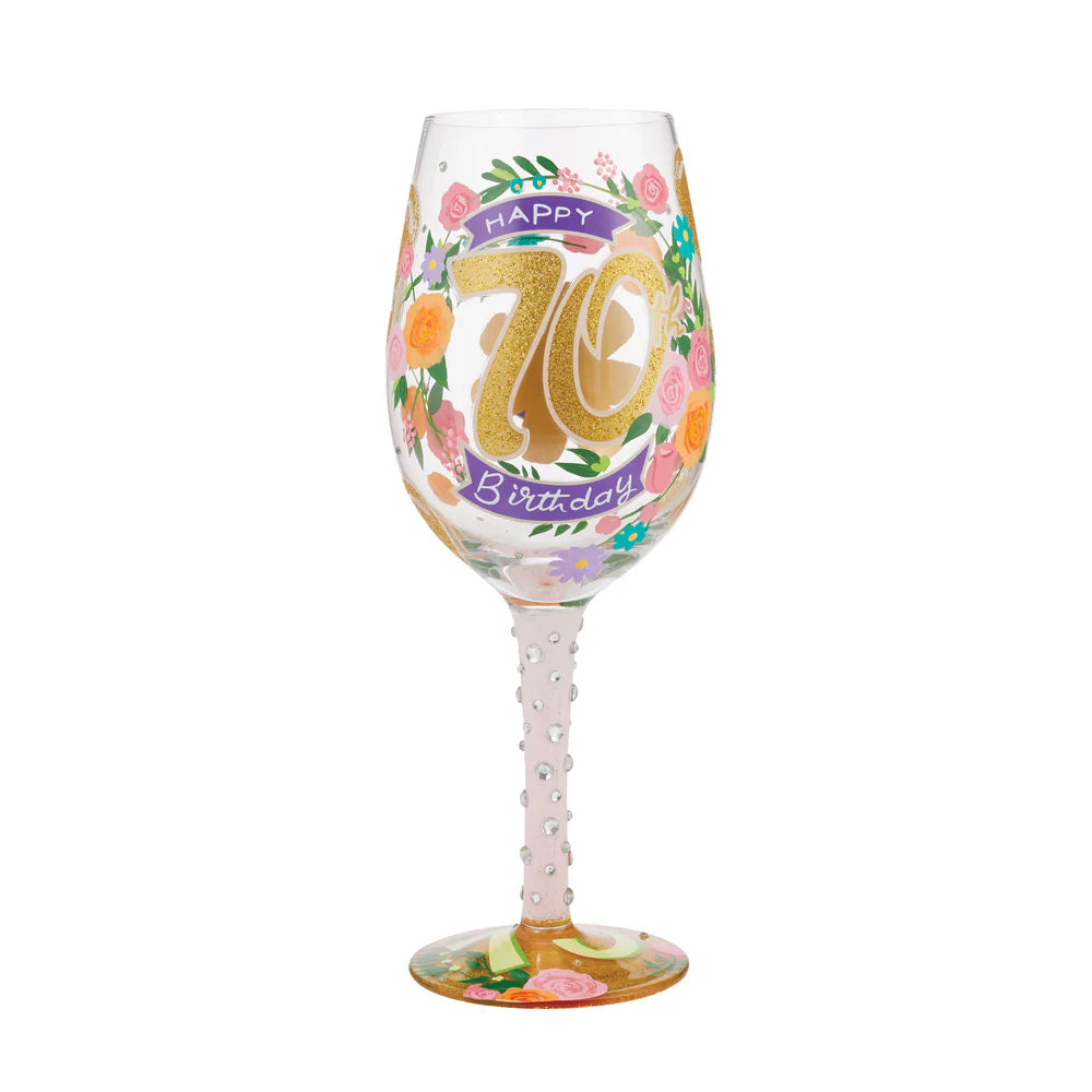 Lolita Hand Painted Wine Glasses