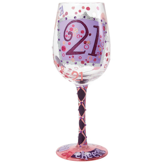 Lolita Hand Painted Wine Glasses