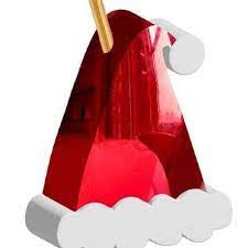 Santa Hat Novelty Sipper