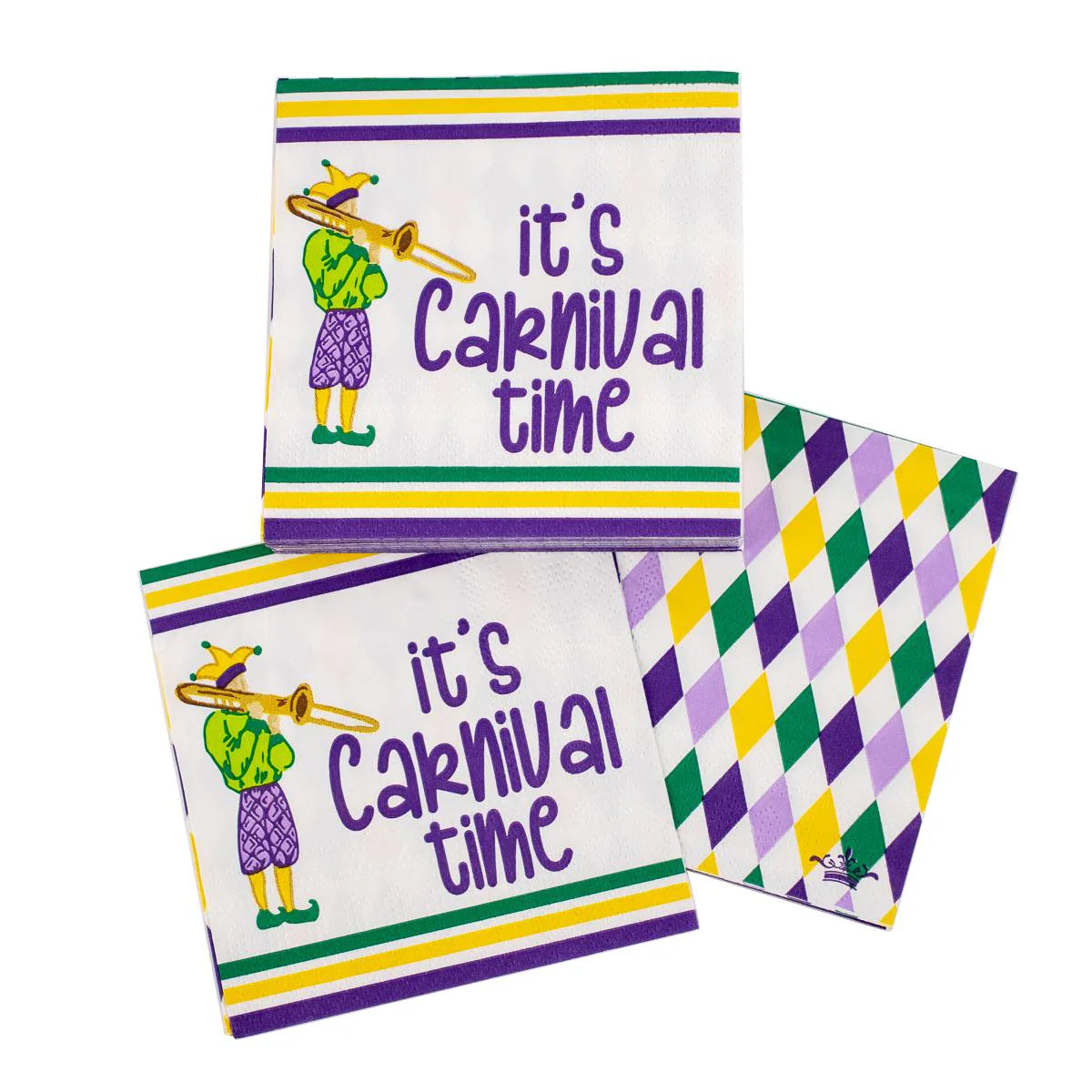 It’s Carnival Time Cocktail Napkins