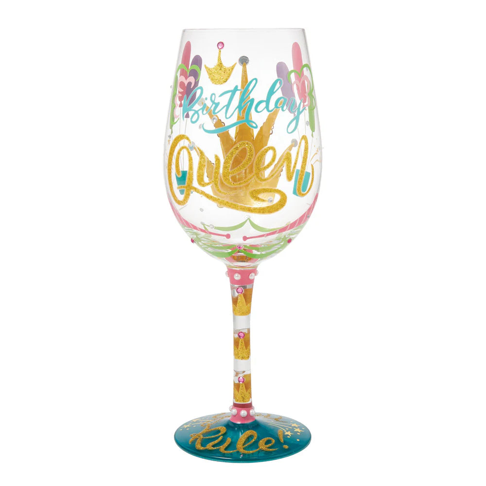 Lolita Hand Painted Wine Glasses