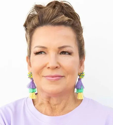 Pom Pom Tassel Earring