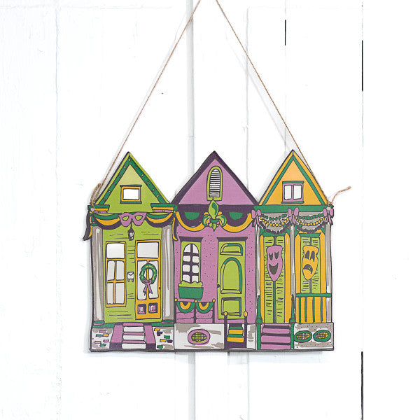 Parade Houses Door Hanger