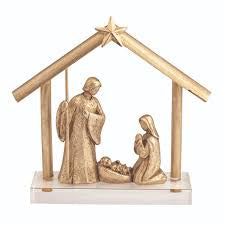 Acrylic Gold Nativity